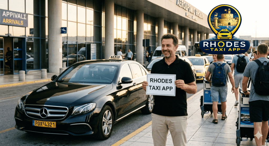 Rhodes Taxi App, Rhodes Airport Taxi, Rhodes Airport Transfers