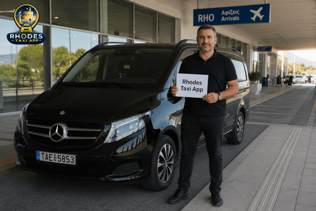Rhodes Taxi App, Rhodes Airport Taxi, Rhodes Airport Transfers